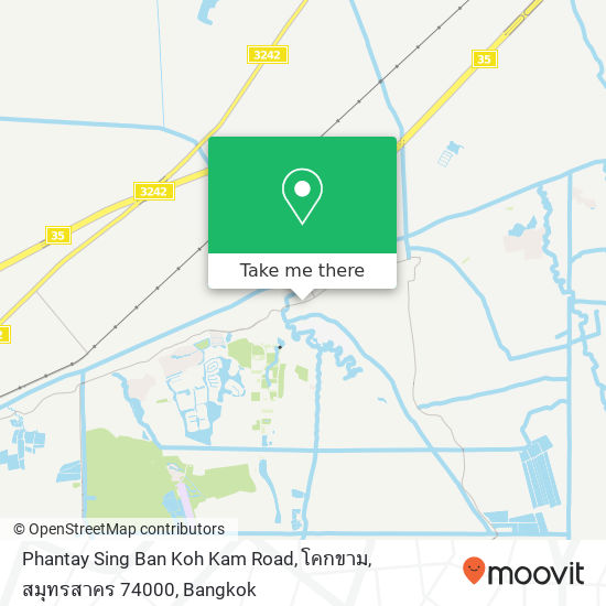 Phantay Sing Ban Koh Kam Road, โคกขาม, สมุทรสาคร 74000 map