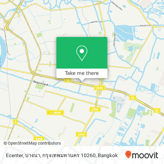 Ecenter, บางนา, กรุงเทพมหานคร 10260 map