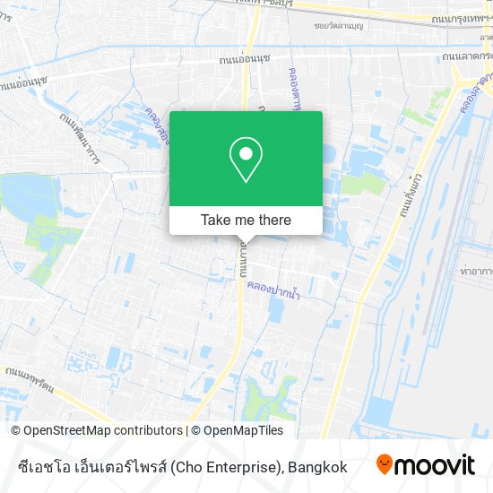 ซีเอชโอ เอ็นเตอร์ไพรส์ (Cho Enterprise) map