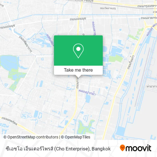 ซีเอชโอ เอ็นเตอร์ไพรส์ (Cho Enterprise) map