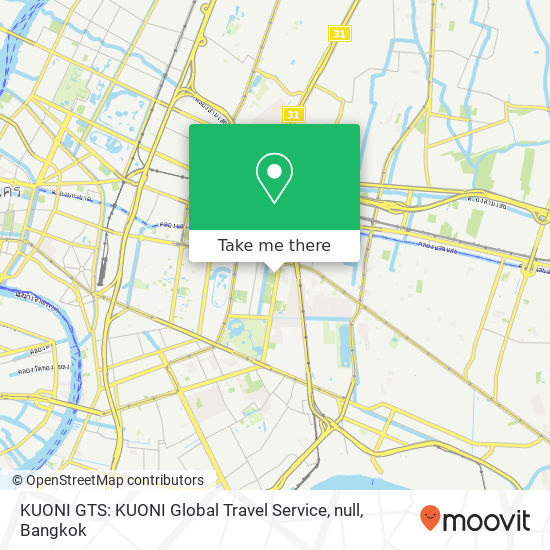 KUONI GTS: KUONI Global Travel Service, null map