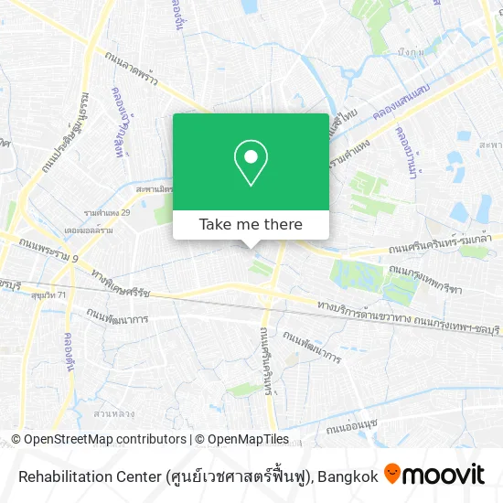 Rehabilitation Center (ศูนย์เวชศาสตร์ฟื้นฟู) map