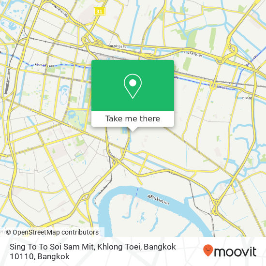 Sing To To Soi Sam Mit, Khlong Toei, Bangkok 10110 map