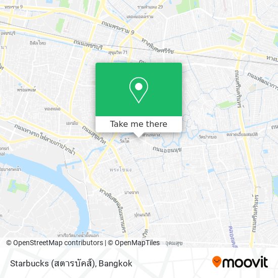 Starbucks (สตารบัคส์) map