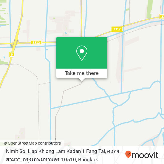 Nimit Soi Liap Khlong Lam Kadan 1 Fang Tai, คลองสามวา, กรุงเทพมหานคร 10510 map