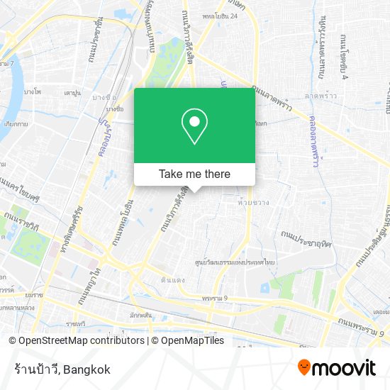 ร้านป้าวี map