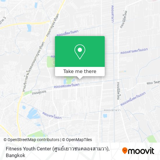 Fitness Youth Center (ศูนย์เยาวชนคลองสามวา) map