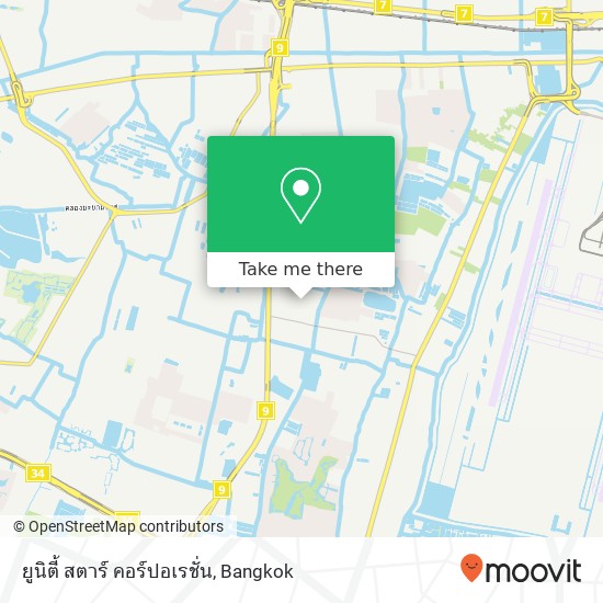 ยูนิตี้ สตาร์ คอร์ปอเรชั่น map