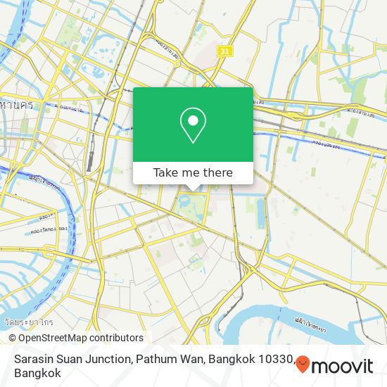 Sarasin Suan Junction, Pathum Wan, Bangkok 10330 map