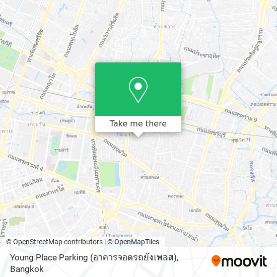Young Place Parking (อาคารจอดรถยังเพลส) map