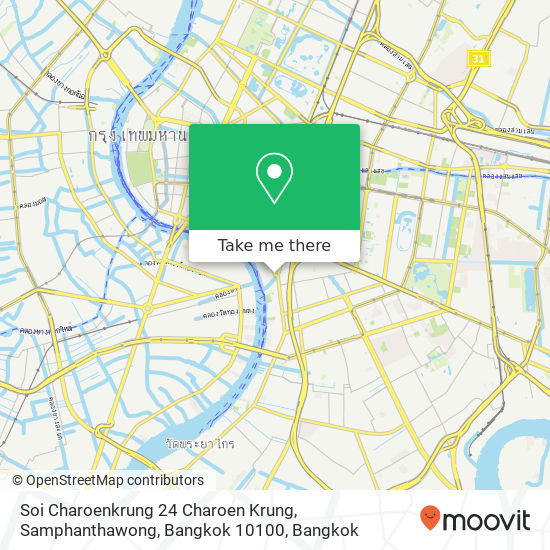 Soi Charoenkrung 24 Charoen Krung, Samphanthawong, Bangkok 10100 map