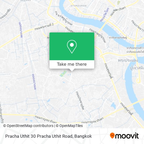 Pracha Uthit 30 Pracha Uthit Road map