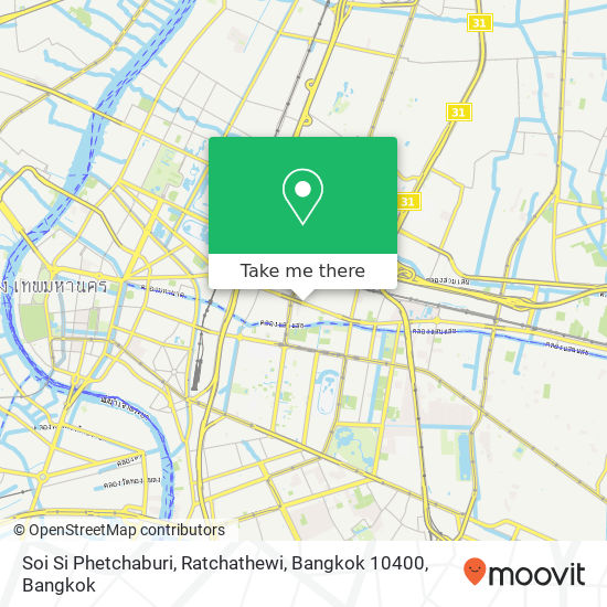 Soi Si Phetchaburi, Ratchathewi, Bangkok 10400 map