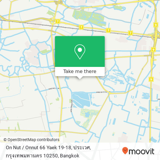 On Nut / Onnut 66 Yaek 19-18, ประเวศ, กรุงเทพมหานคร 10250 map