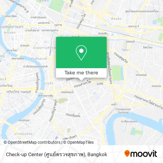 Check-up Center (ศูนย์ตรวจสุขภาพ) map