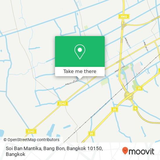 Soi Ban Mantika, Bang Bon, Bangkok 10150 map