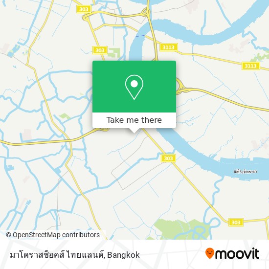 มาโดราสซ็อคส์ ไทยแลนด์ map