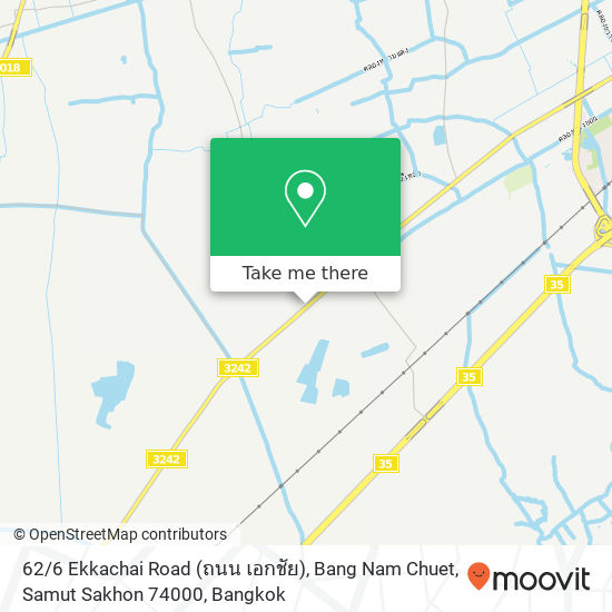 62 / 6 Ekkachai Road (ถนน เอกชัย), Bang Nam Chuet, Samut Sakhon 74000 map