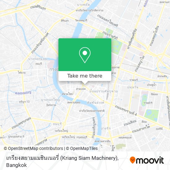 เกรียงสยามแมชินเนอรี่ (Kriang Siam Machinery) map