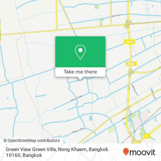 Green View Green Ville, Nong Khaem, Bangkok 10160 map