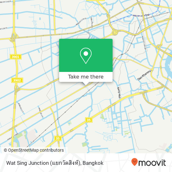 Wat Sing Junction (แยกวัดสิงห์) map