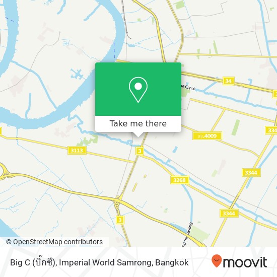 Big C (บิ๊กซี), Imperial World Samrong map