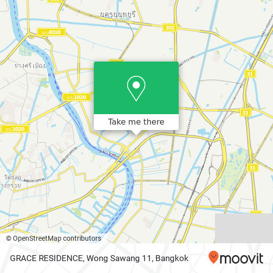 GRACE RESIDENCE, Wong Sawang 11 map