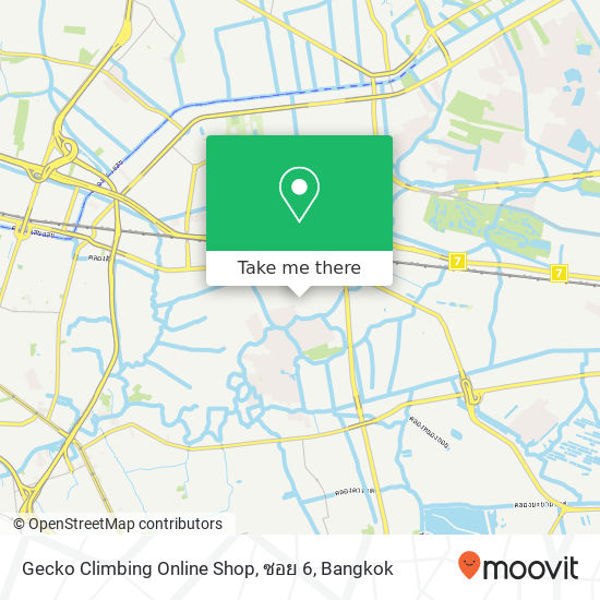 Gecko Climbing Online Shop, ซอย 6 map