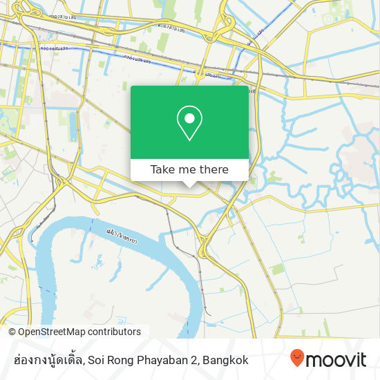 ฮ่องกงนู้ดเดิ้ล, Soi Rong Phayaban 2 map