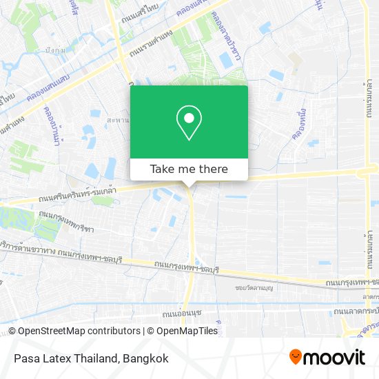 Pasa Latex Thailand map