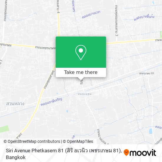 Siri Avenue Phetkasem 81 (สิริ อเวนิว เพชรเกษม 81) map