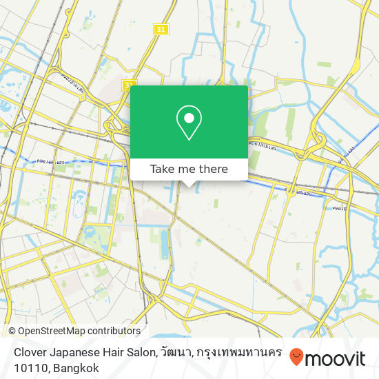 Clover Japanese Hair Salon, วัฒนา, กรุงเทพมหานคร 10110 map