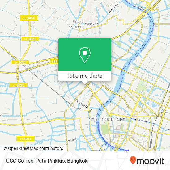 UCC Coffee, Pata Pinklao map