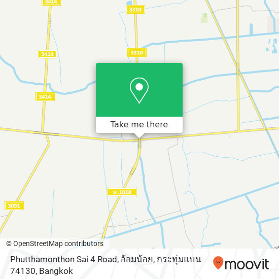 Phutthamonthon Sai 4 Road, อ้อมน้อย, กระทุ่มแบน 74130 map