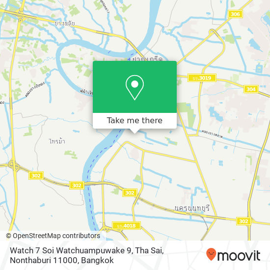 Watch 7 Soi Watchuampuwake 9, Tha Sai, Nonthaburi 11000 map