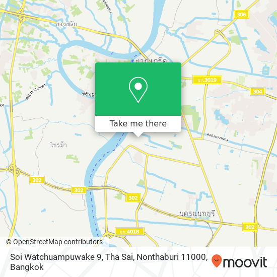 Soi Watchuampuwake 9, Tha Sai, Nonthaburi 11000 map