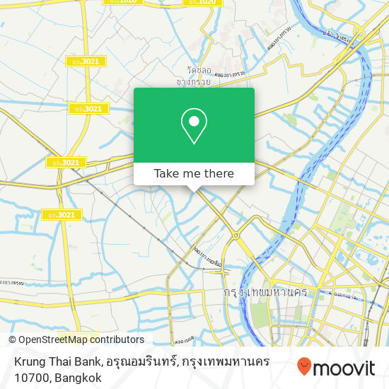 Krung Thai Bank, อรุณอมรินทร์, กรุงเทพมหานคร 10700 map