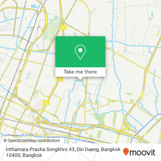 Inthamara Pracha Songkhro 43, Din Daeng, Bangkok 10400 map