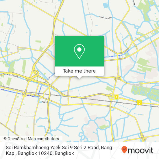 Soi Ramkhamhaeng Yaek Soi 9 Seri 2 Road, Bang Kapi, Bangkok 10240 map