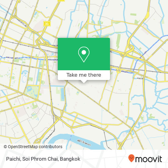 Paichi, Soi Phrom Chai map