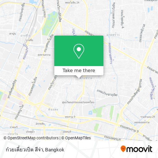 ก๋วยเตี๋ยวเป็ด สีจ่า map