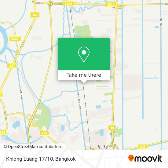 Khlong Luang 17/10 map