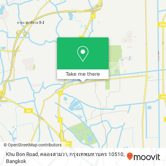 Khu Bon Road, คลองสามวา, กรุงเทพมหานคร 10510 map