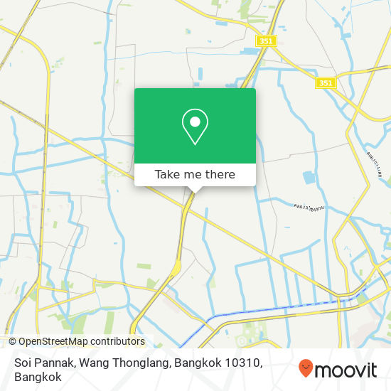 Soi Pannak, Wang Thonglang, Bangkok 10310 map