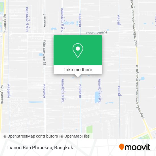 Thanon Ban Phrueksa map