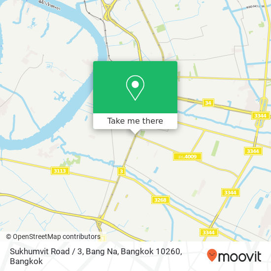 Sukhumvit Road / 3, Bang Na, Bangkok 10260 map