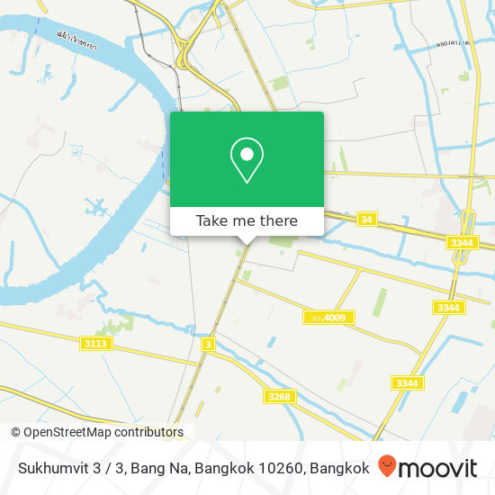 Sukhumvit 3 / 3, Bang Na, Bangkok 10260 map
