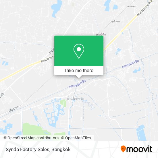 Synda Factory Sales map