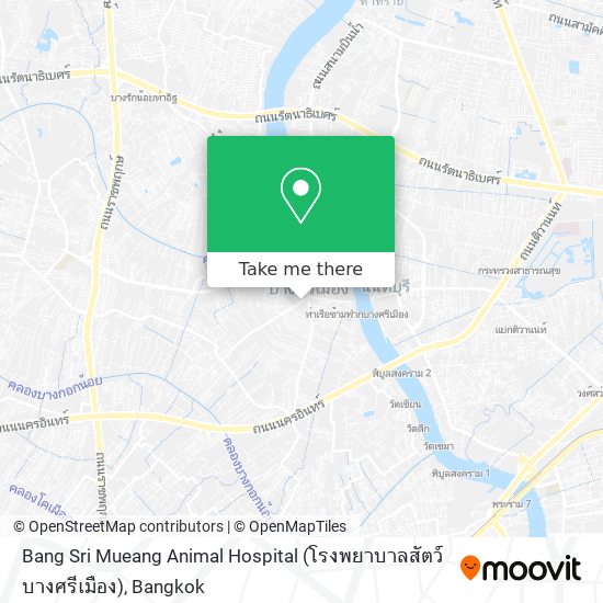 Bang Sri Mueang Animal Hospital (โรงพยาบาลสัตว์บางศรีเมือง) map