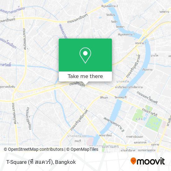 T-Square (ที สแควร์) map